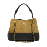 High-End Suede Chain Bucket Bag